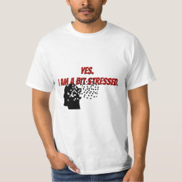 Camiseta Silhouette Stress Head y Cita