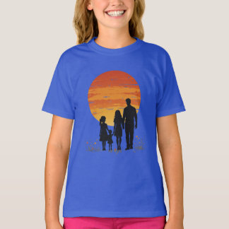 Camiseta Silhouette T-Shirt de Sunset Family