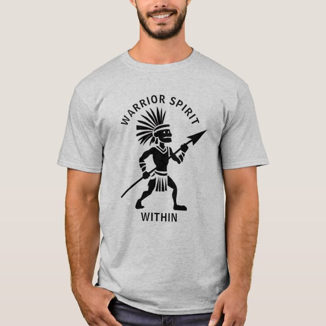 Camiseta Silhouette Warrior (Anverso)
