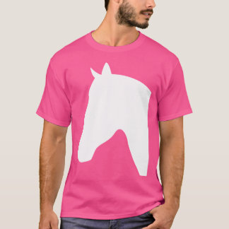Camiseta Silhouettes Cabeza de Caballo Caballo Caballo Hípi