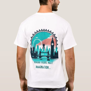 Camiseta Silhouettes vívidas: Un tributo moderno al Ic de L
