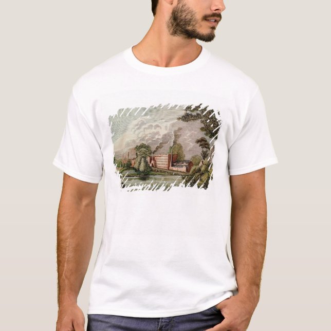 Camiseta Silk Mill, Derby de sir Thomas Lombe (Anverso)