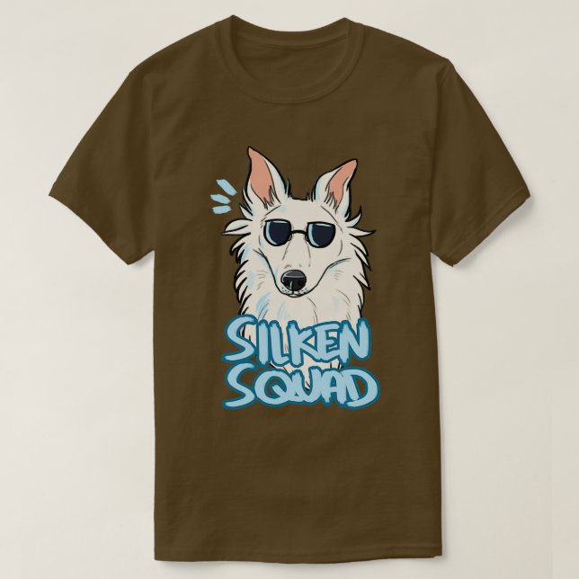 Camiseta SILKEN SQUAD white (Diseño del anverso)