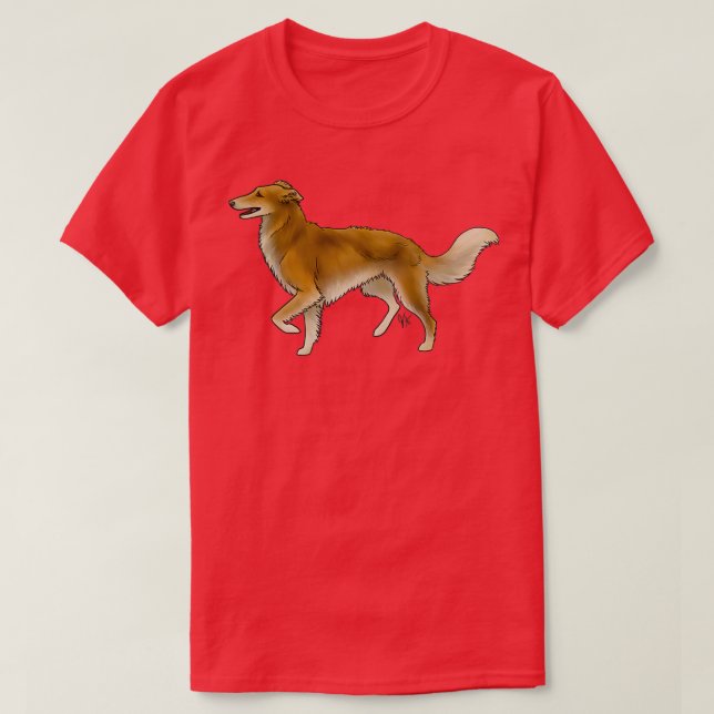 Camiseta Silken Windhound Red (Diseño del anverso)