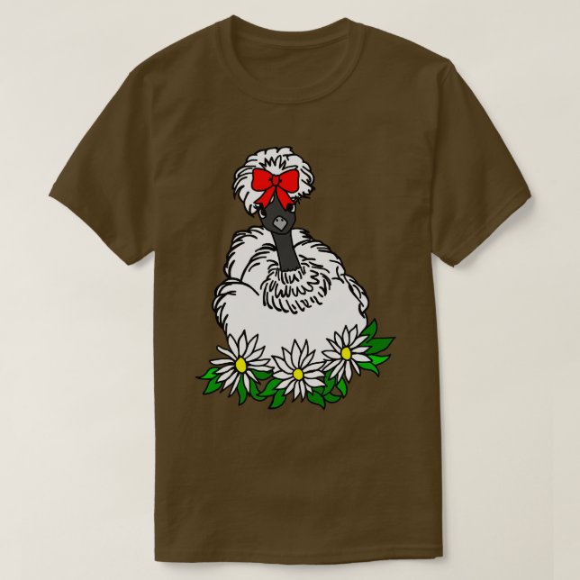 Camiseta Silkie Showgirl Pollo (Diseño del anverso)