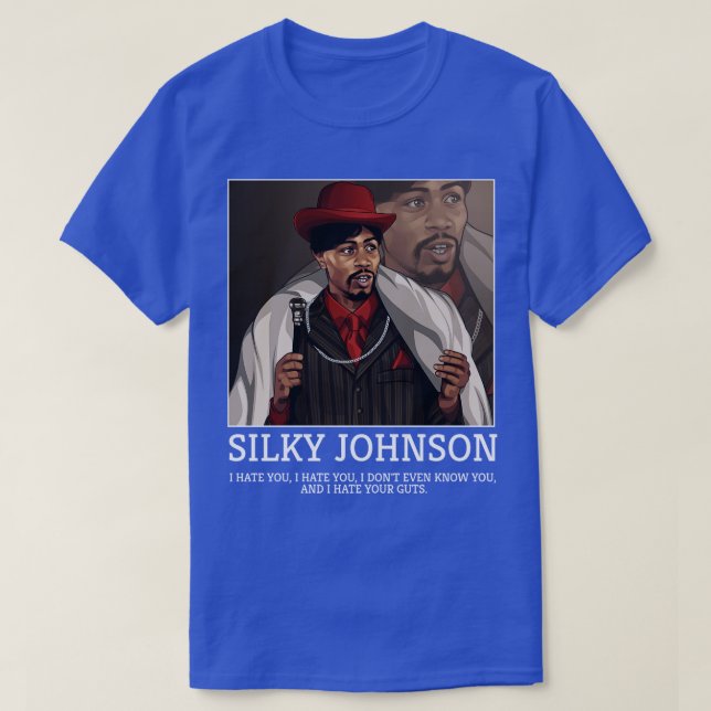 Camiseta Silky Johnson (Diseño del anverso)