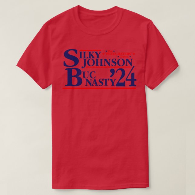 Camiseta Silky Johnson Buc Nasty 2024 (Diseño del anverso)