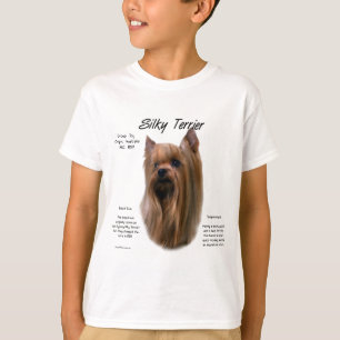 Camiseta Silky Terrier History Design