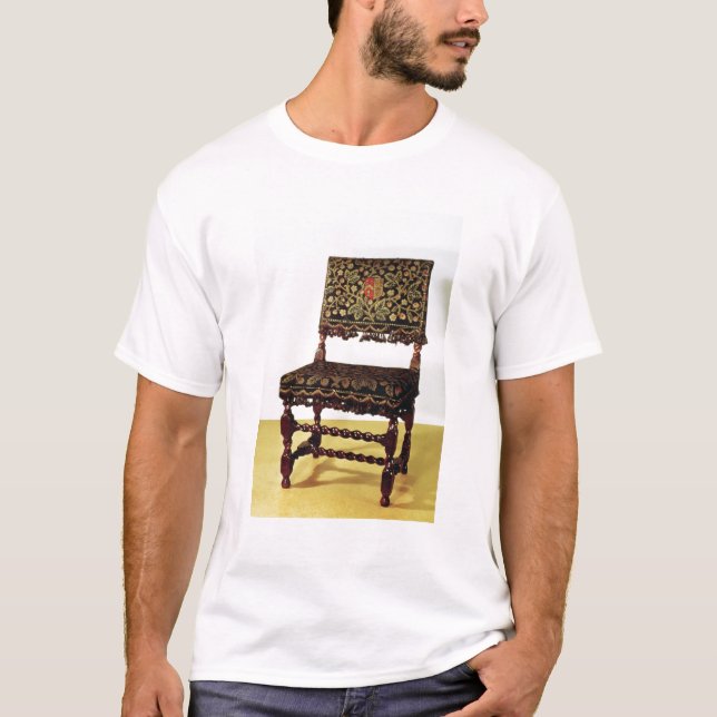 Camiseta Silla con los ensanchadores espirales, fin del (Anverso)