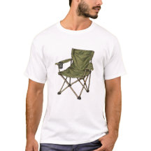 Silla de camping plegable vintage arte retro al ai