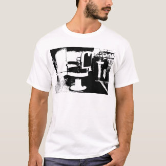 Camiseta silla de la barbería