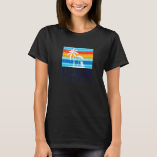 Camiseta Silla de playa relajada de Cocoa Beach FL en veran