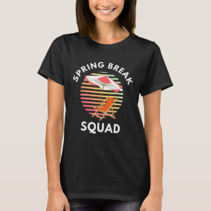 Camiseta Silla De Playa Y Paraguas De La Familia Spring Bre