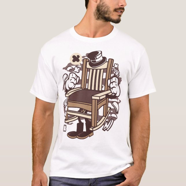 Camiseta Silla de roca (Anverso)