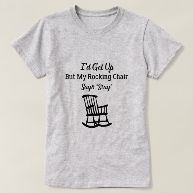 Camiseta Silla de roca (Diseño del anverso)