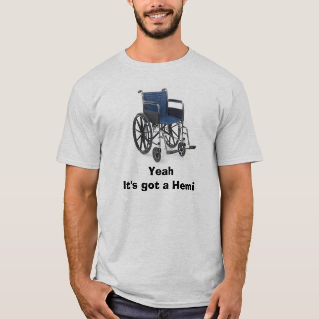 Camiseta Silla de ruedas (Anverso)