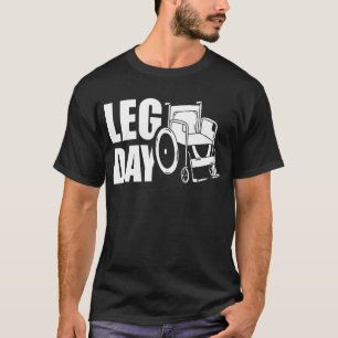 Camiseta Silla de ruedas de entrenamiento en el día de las 