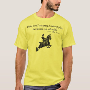 Camiseta Silla para montar a mujeriegas