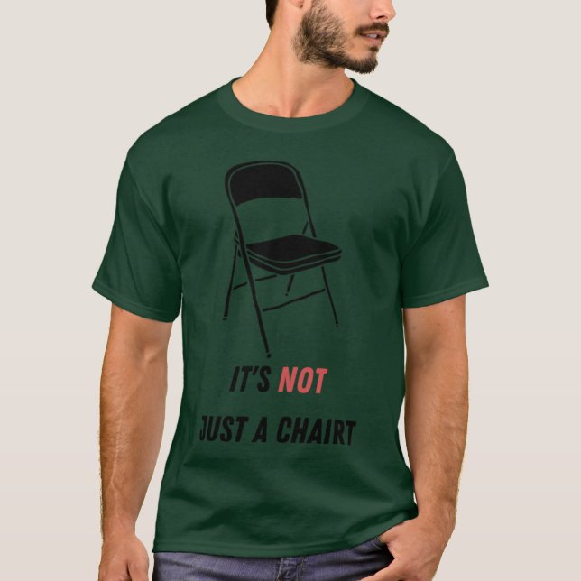 Camiseta Silla plegable Montgomery de moda de gran tamaño (Anverso)