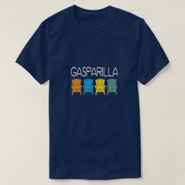 Camiseta Sillas de playa de la Florida de la isla de
