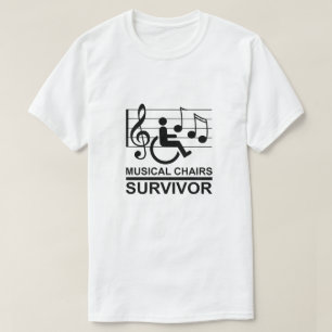 CAMISETA SILLAS MUSICALES - SOBREVIVIENTE