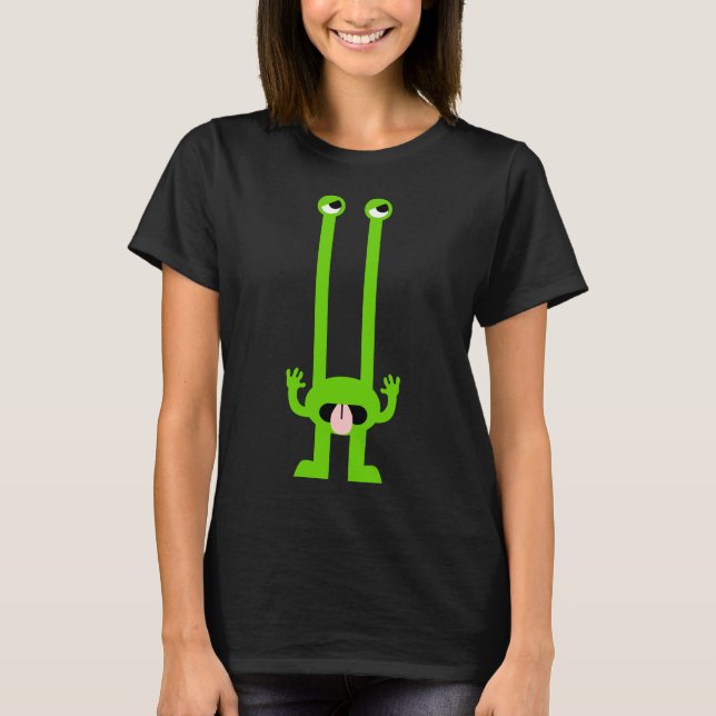Camiseta Silly Alien Emoji Shirt (Anverso)