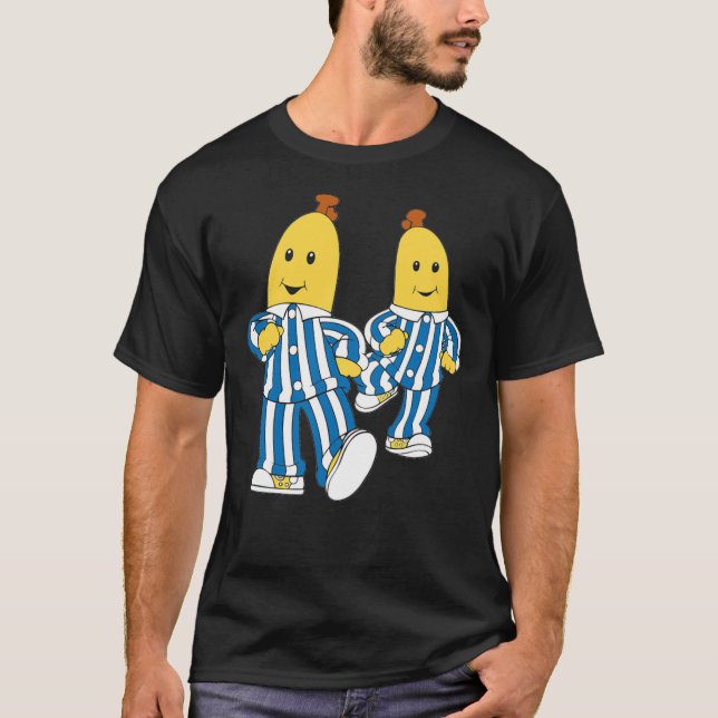 Camiseta Silly Bananas Pajamas - Están Bajando - Cortan (Anverso)