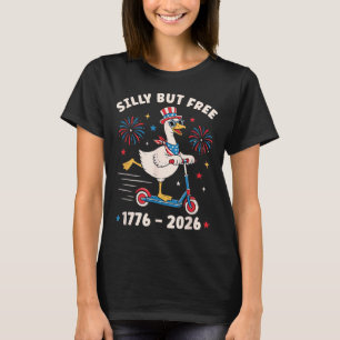 Camiseta Silly Goose 4 de Julio Divertida Cuatro d