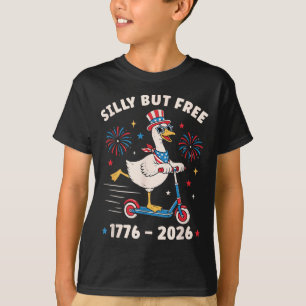 Camiseta Silly Goose 4 de Julio Divertida Cuatro d