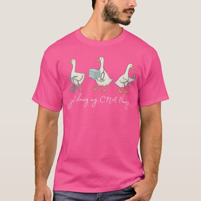 Camiseta Silly Goose CNA Certified Nursing Assistant Apprec (Anverso)