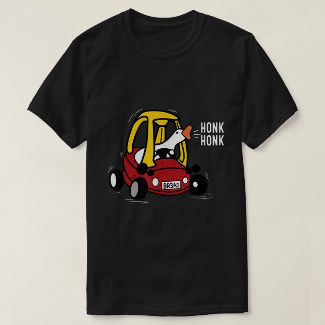 Camiseta Silly Goose Driving Meme Honk Honk Design (Diseño del anverso)