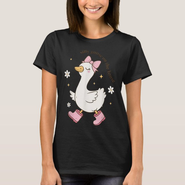 Camiseta Silly Goose On The Loose (Anverso)