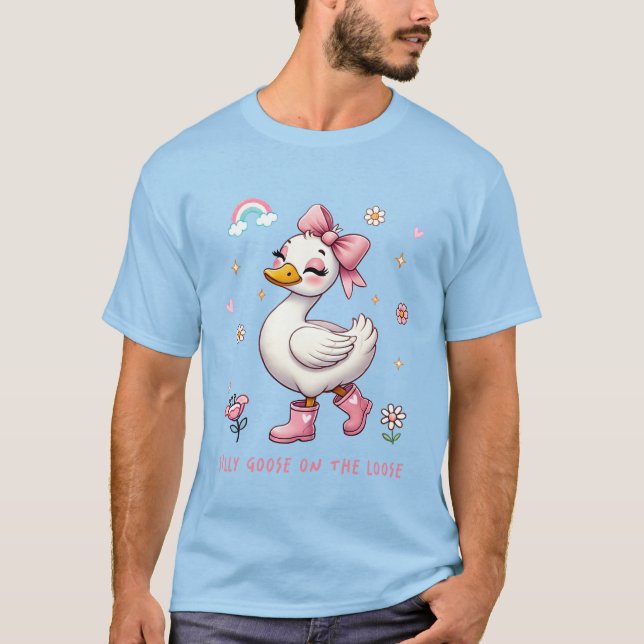Camiseta Silly Goose On The Loose (Anverso)