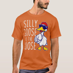 Camiseta Silly Goose On The Loose Funny Boys Chicas Kids Te