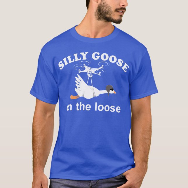Camiseta Silly goose on the loose funny silly goose boy (Anverso)