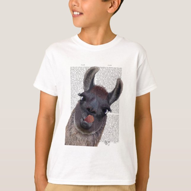 Camiseta Silly Llama (Anverso)