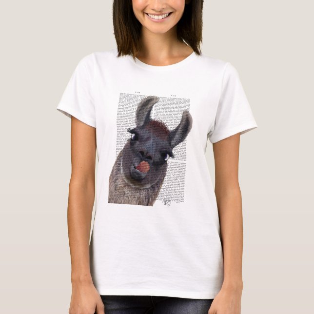Camiseta Silly Llama (Anverso)