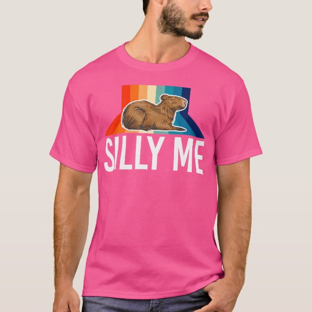 Camiseta Silly Me Funny Capybara (Anverso)