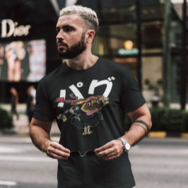 Camiseta Silly Pug Dog Samurai