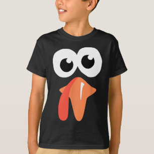 Camiseta Silly Turkey enfrenta gracioso Chiste de caída del