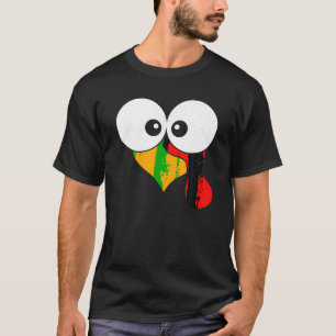 Camiseta Silly Turkey se enfrenta al gracioso Día de Acción