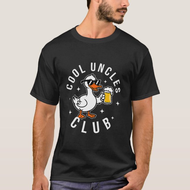 Camiseta Silly Uncle Goose Cool Uncles Club Shirt Men Uncle (Anverso)