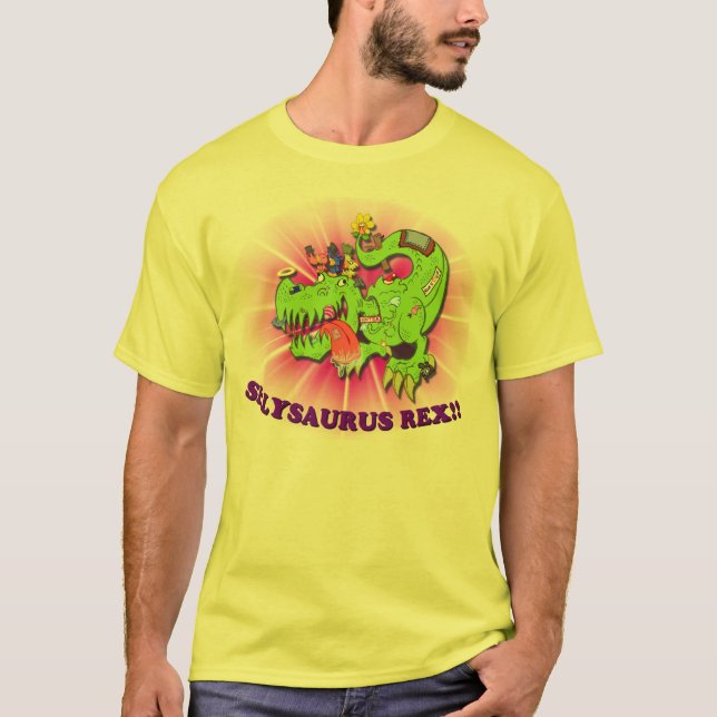 Camiseta ¡Sillysaurus Rex!! (Anverso)