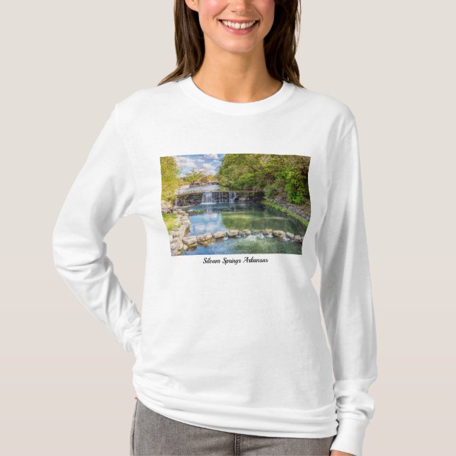 Camiseta Siloam Springs Sager Waterfall Long Sleeve Shirt (Anverso)