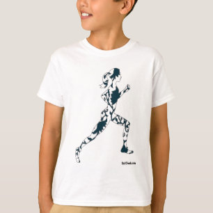 Camiseta Silueta corriente - floral