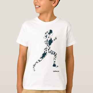 Camiseta Silueta corriente - floral