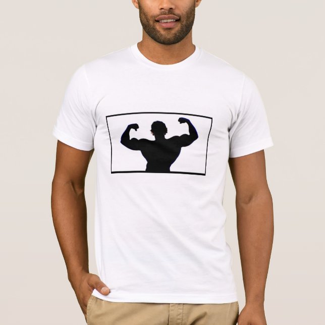 Camiseta Silueta de Arnold (Anverso)