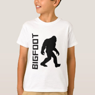 Camiseta Silueta de Bigfoot