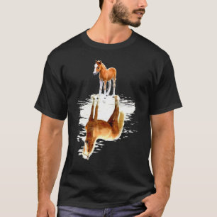 Camiseta Silueta de caballo a caballo Caballo