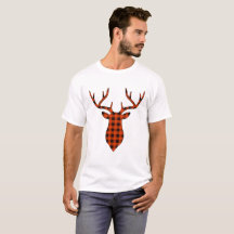 Silueta de cabeza de buck de ciervo rojo y negro